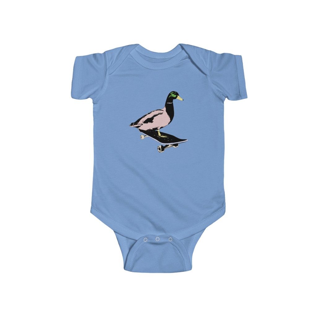 Duck, Infant Fine Jersey Bodysuit