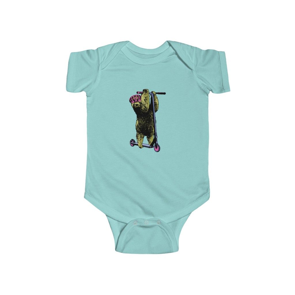 Sloth, Infant Fine Jersey Bodysuit