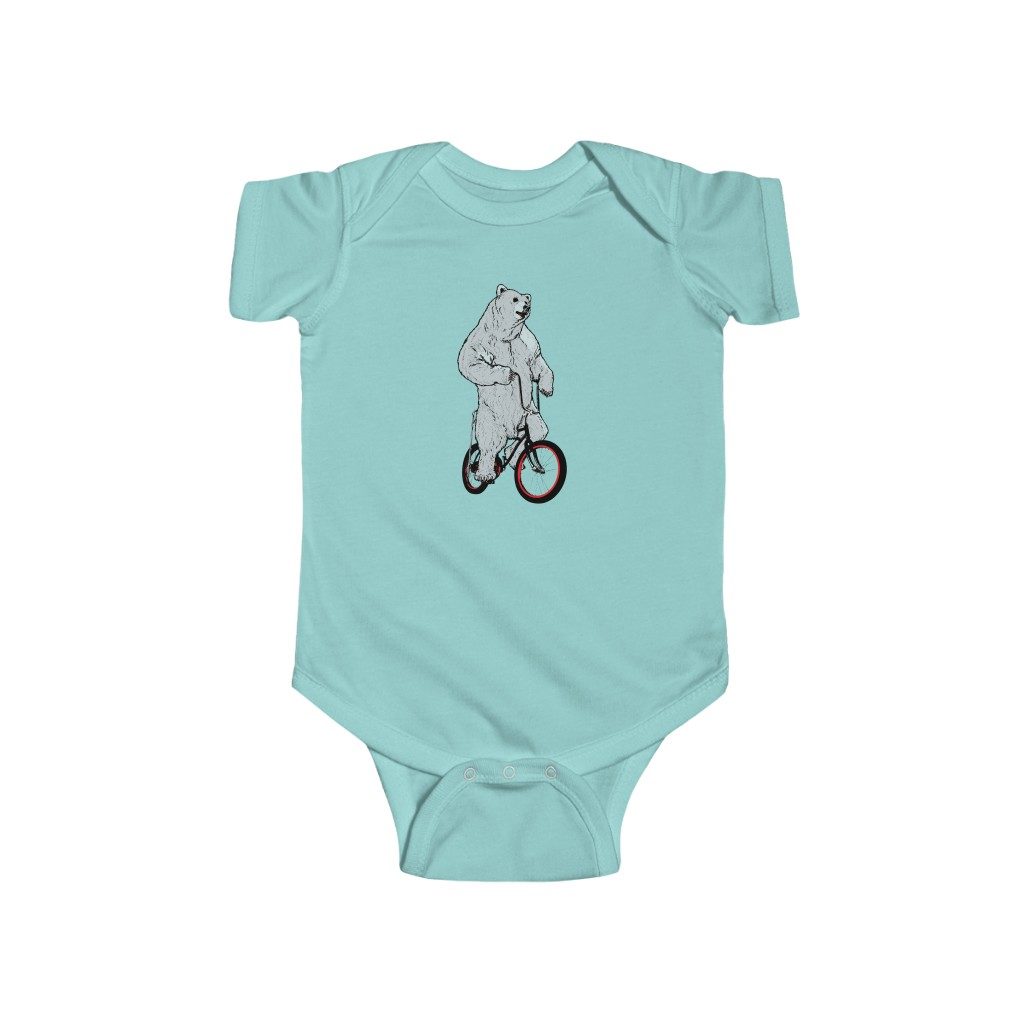 Polar Bear, Infant Fine Jersey Bodysuit
