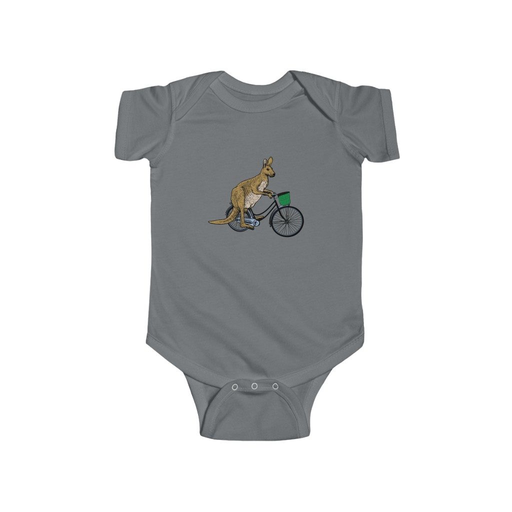 Kangaroo, Infant Fine Jersey Bodysuit