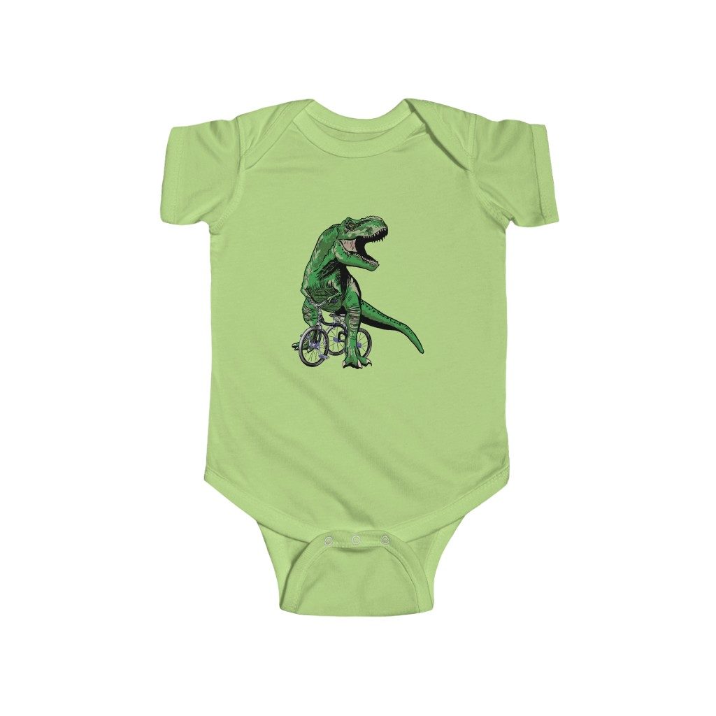 T-Rex, Infant Fine Jersey Bodysuit