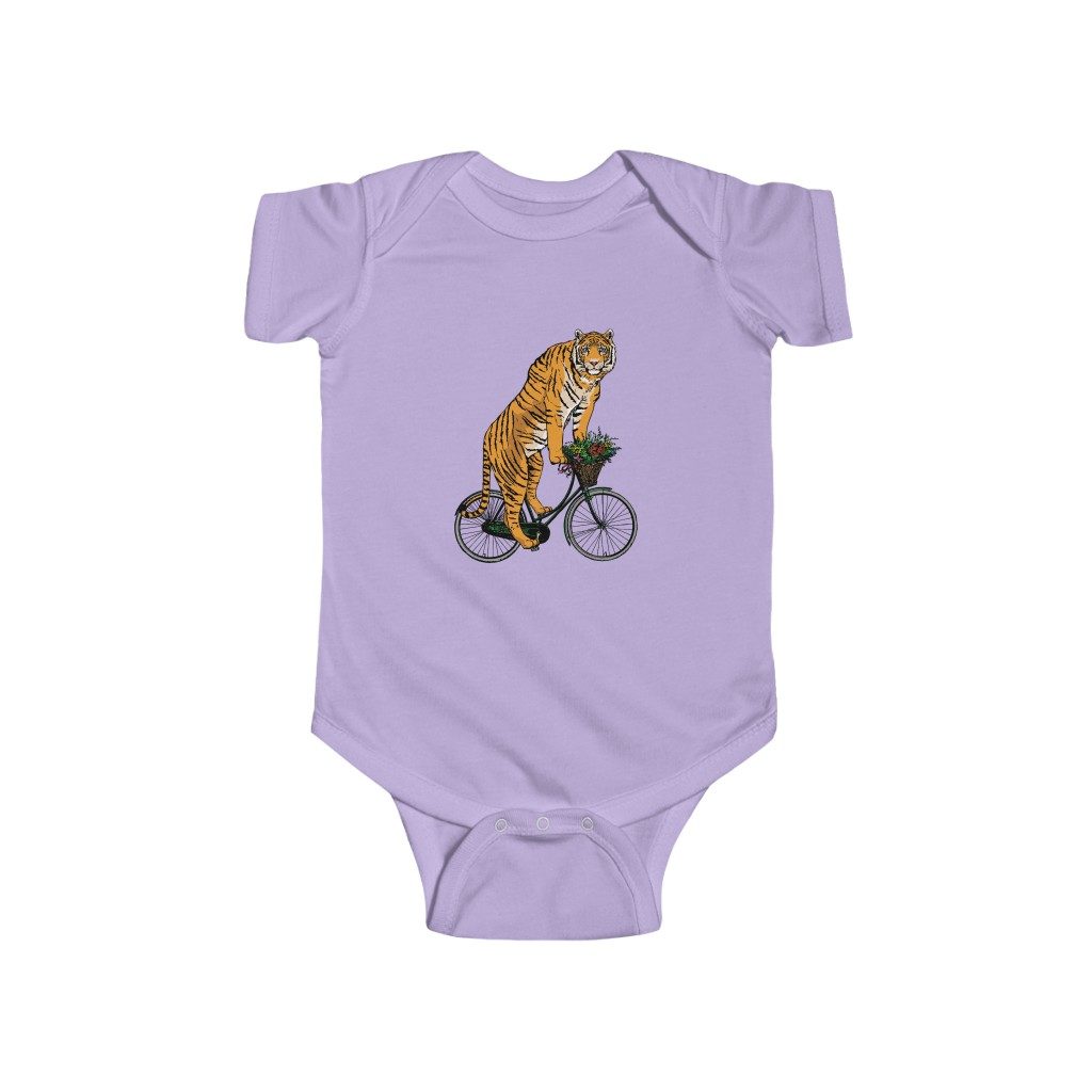 Tiger, Infant Fine Jersey Bodysuit
