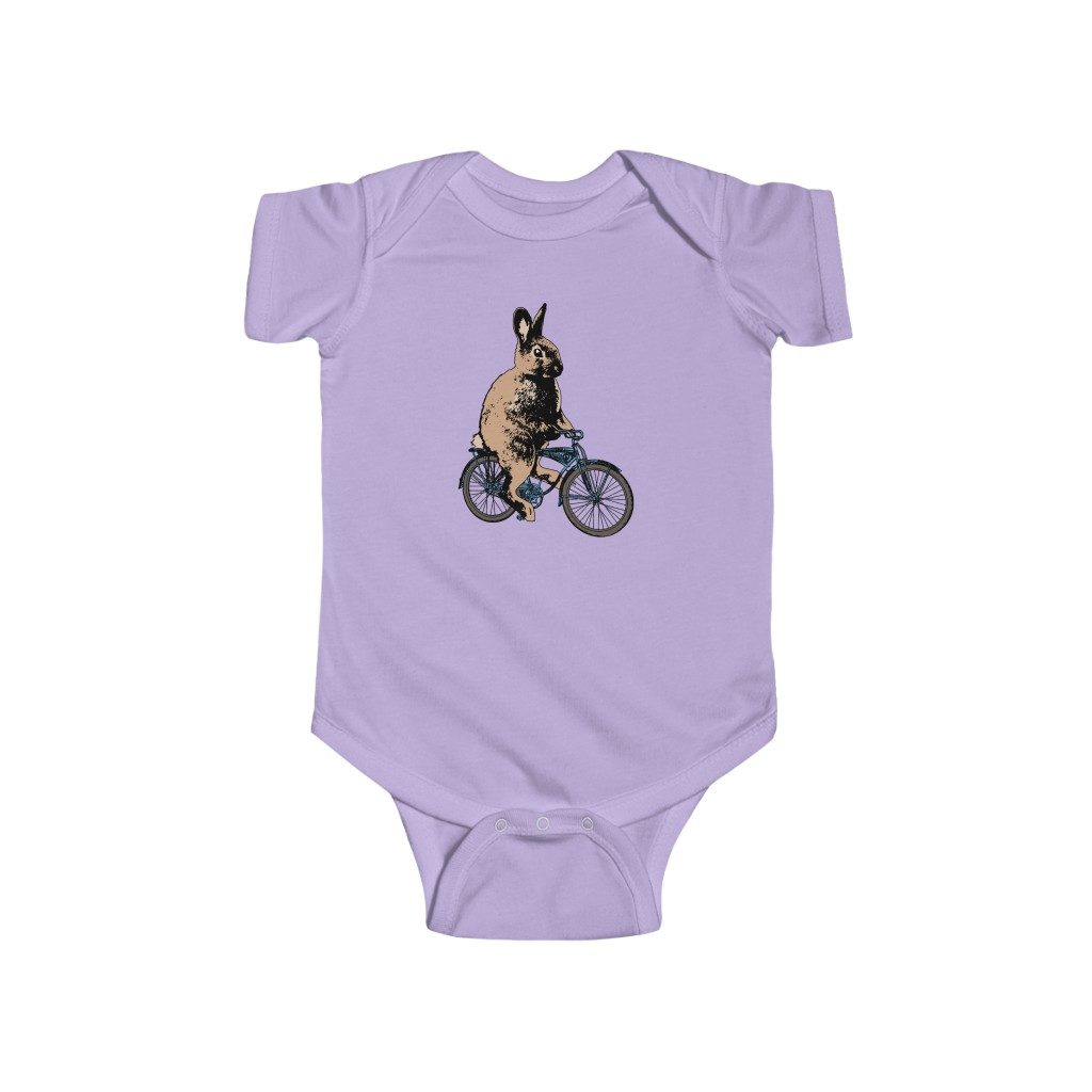 Bunny, Infant Fine Jersey Bodysuit