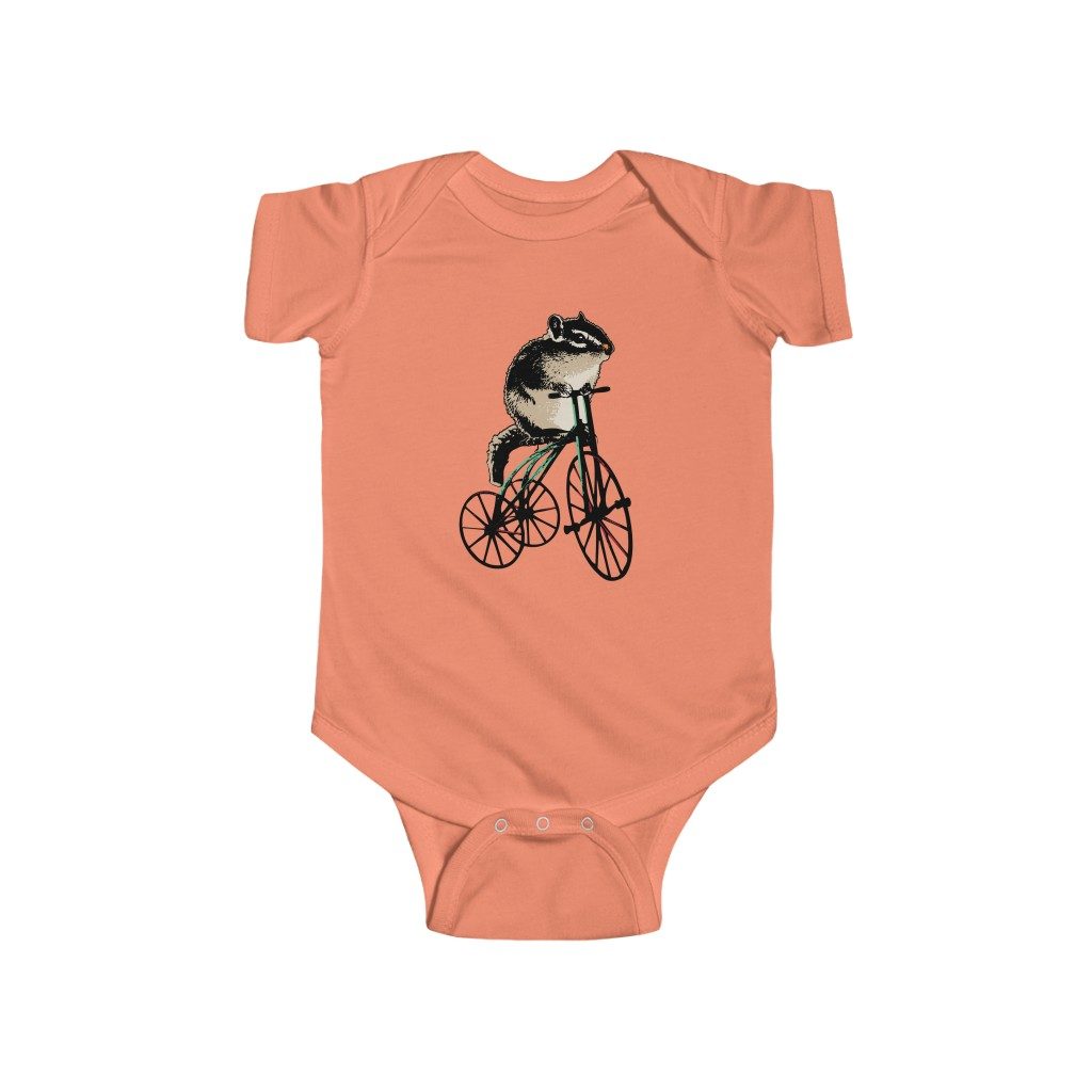 Chipmunk, Infant Fine Jersey Bodysuit