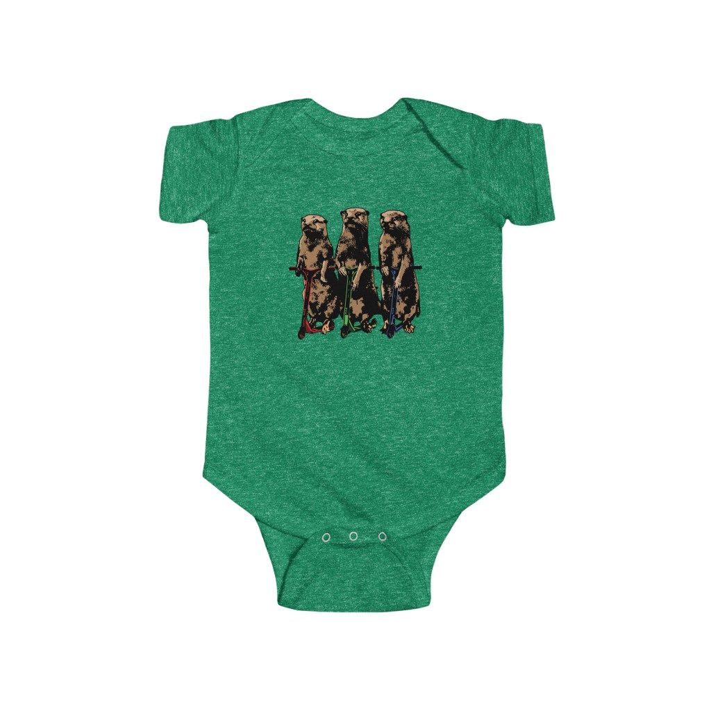 Otter Pack, Infant Fine Jersey Bodysuit