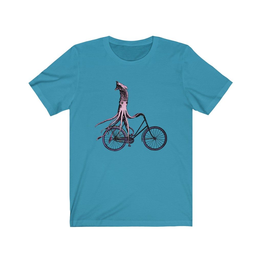 Squid, Unisex Jersey Short Sleeve Tee