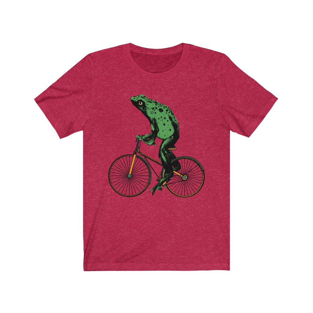 Frog, Unisex Jersey Short Sleeve Tee