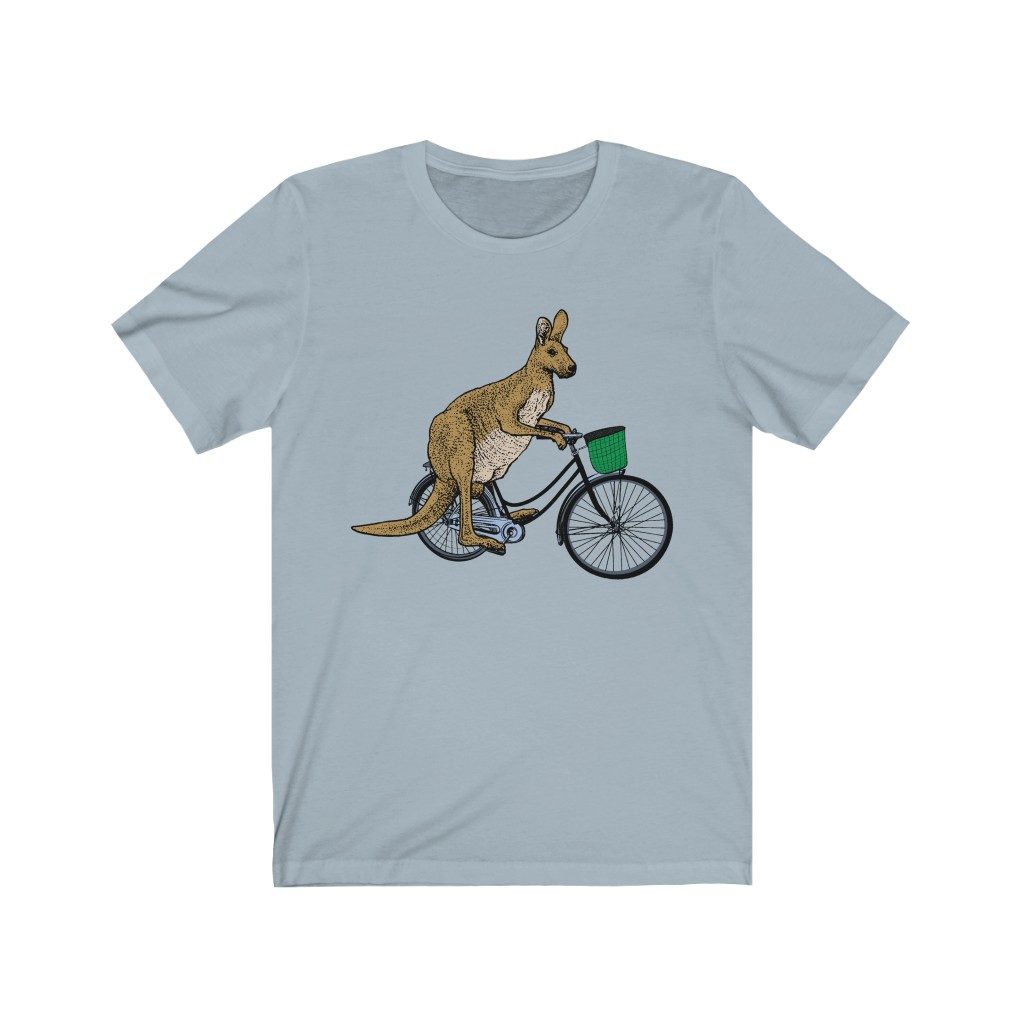Kangaroo, Unisex Jersey Short Sleeve Tee
