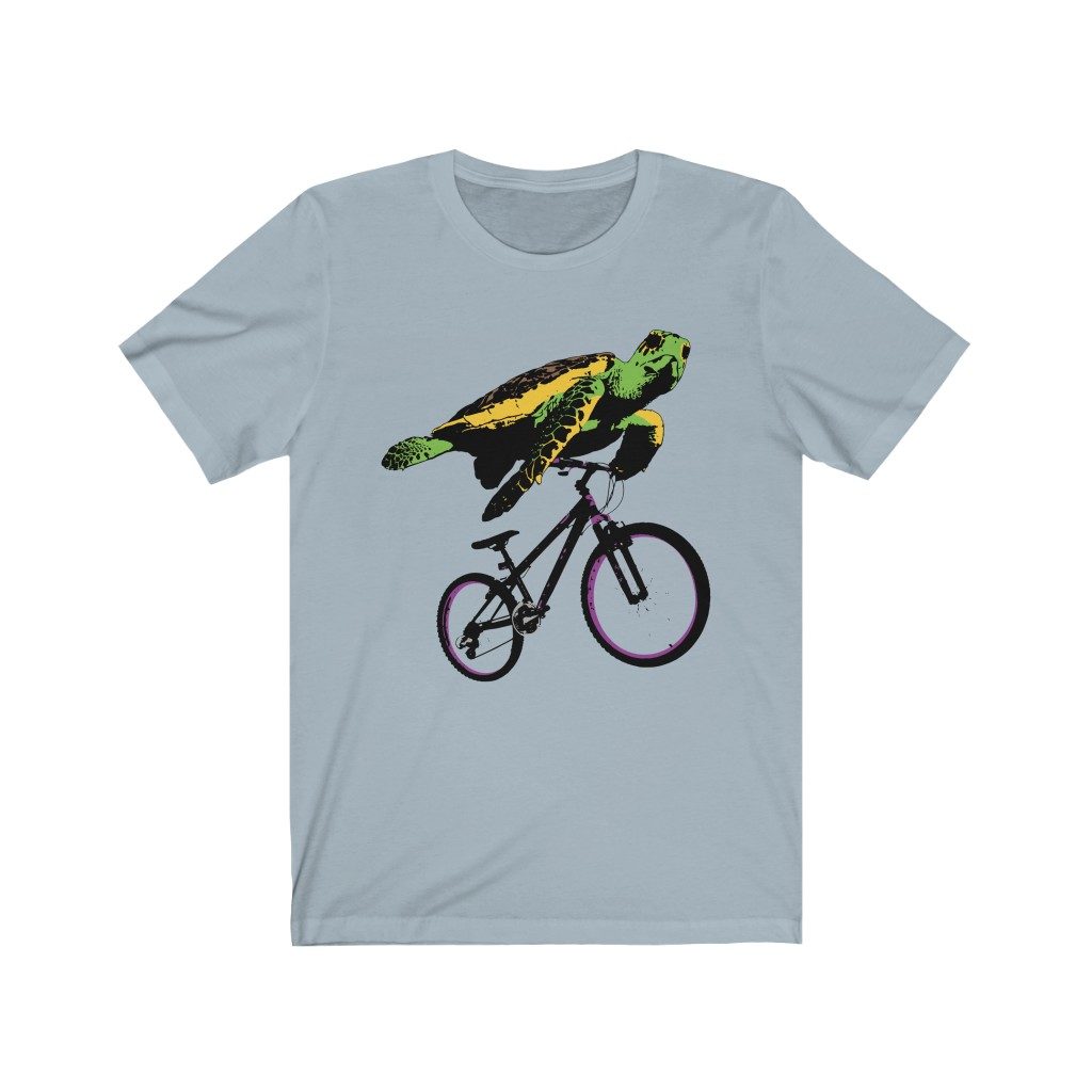 Turtle, Unisex Jersey Short Sleeve Tee