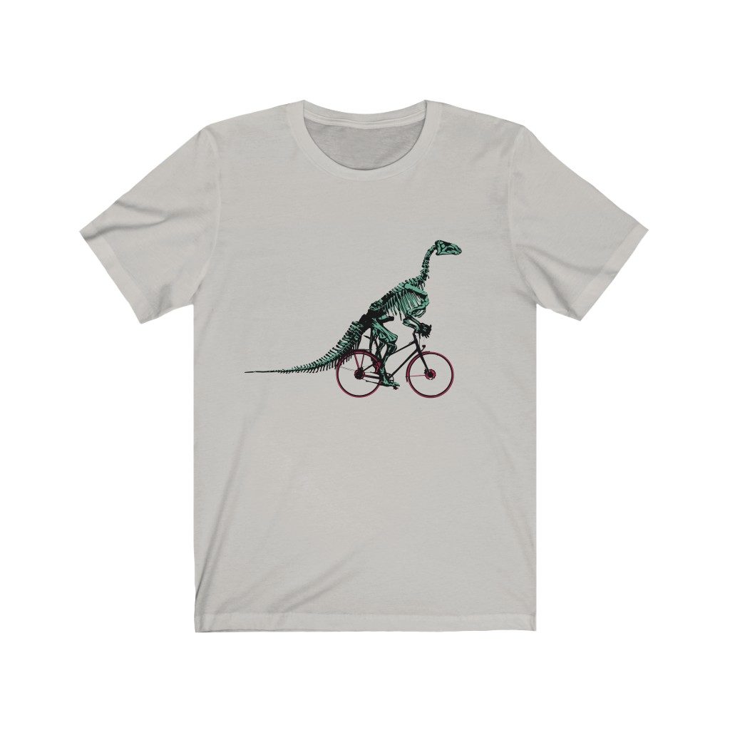 Dino Fossil, Unisex Jersey Short Sleeve Tee