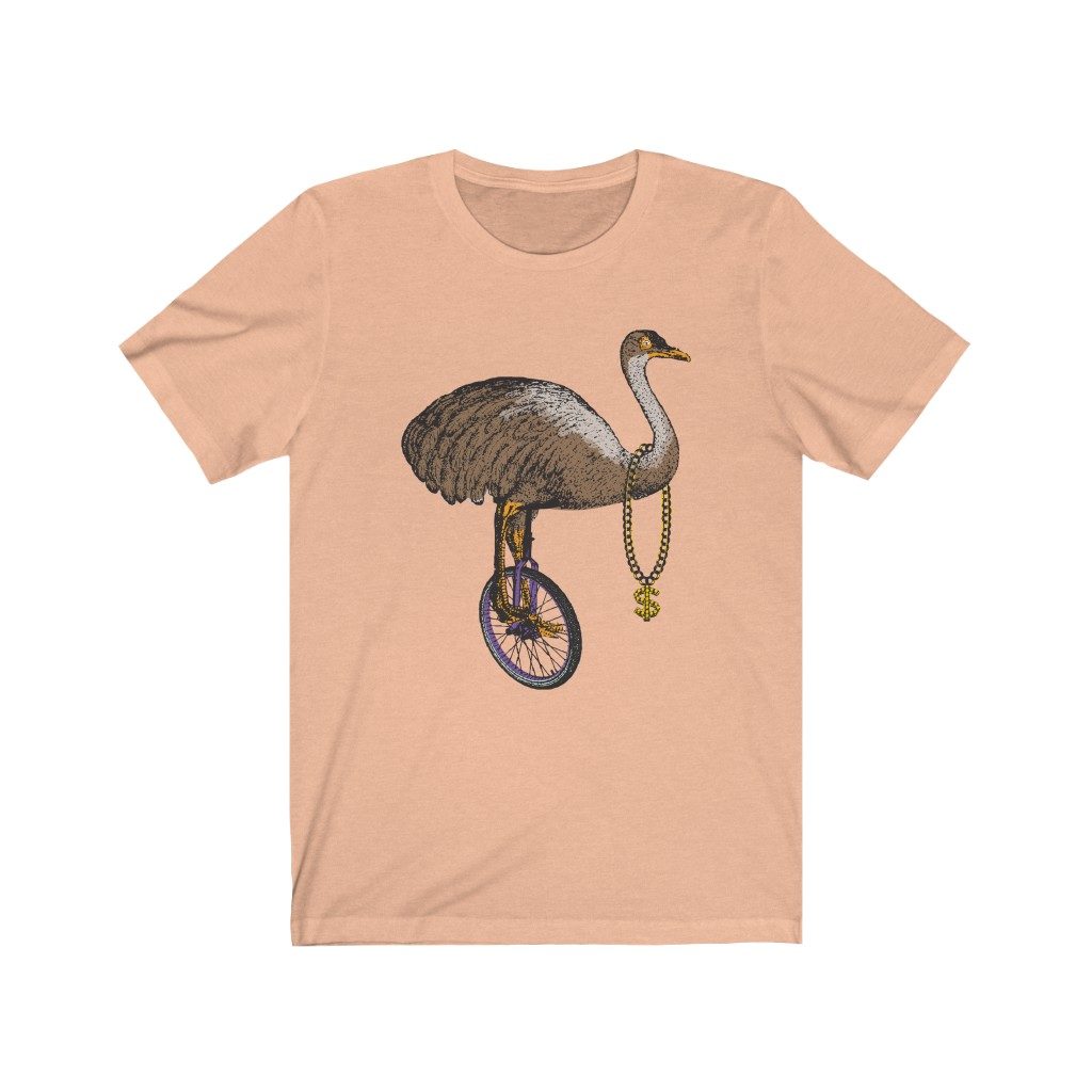 Emu, Unisex Jersey Short Sleeve Tee
