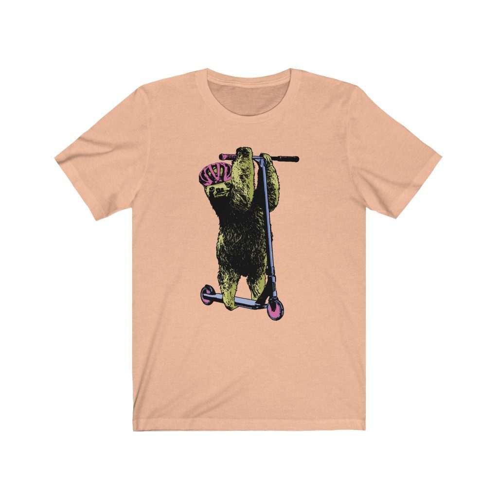Sloth, Unisex Jersey Short Sleeve Tee