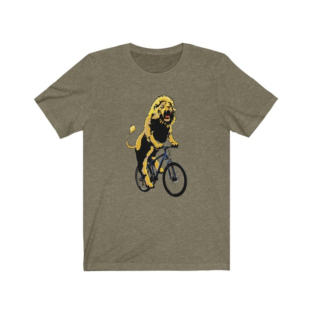 Lion, Unisex Jersey Short Sleeve Tee
