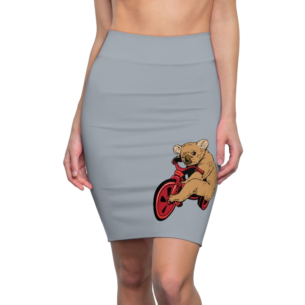 Koala, Women's Pencil Skirt