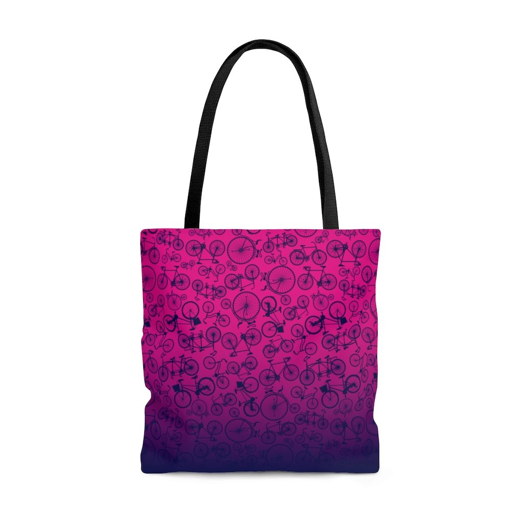 Magenta - Blue, Tote Bag
