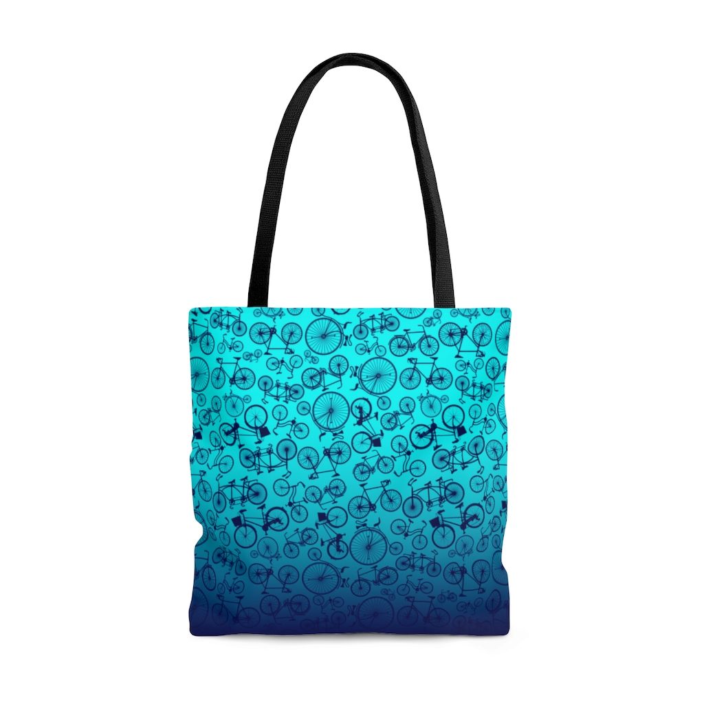 Cyan - Blue, Tote Bag