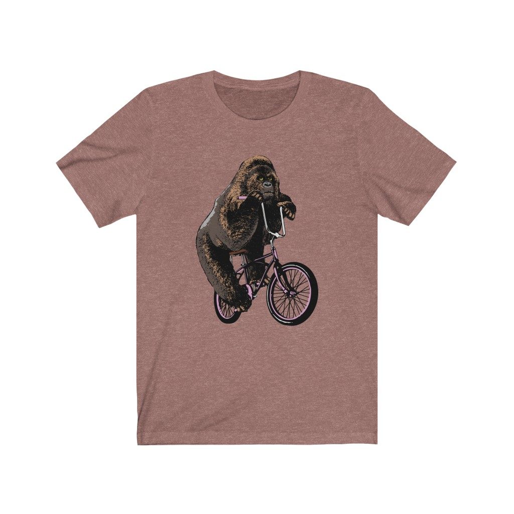 Gorilla, Unisex Jersey Short Sleeve Tee