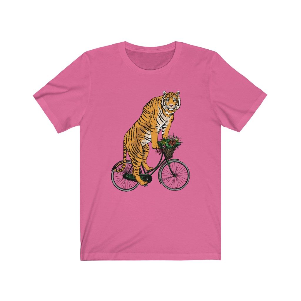 Tiger, Unisex Jersey Short Sleeve Tee